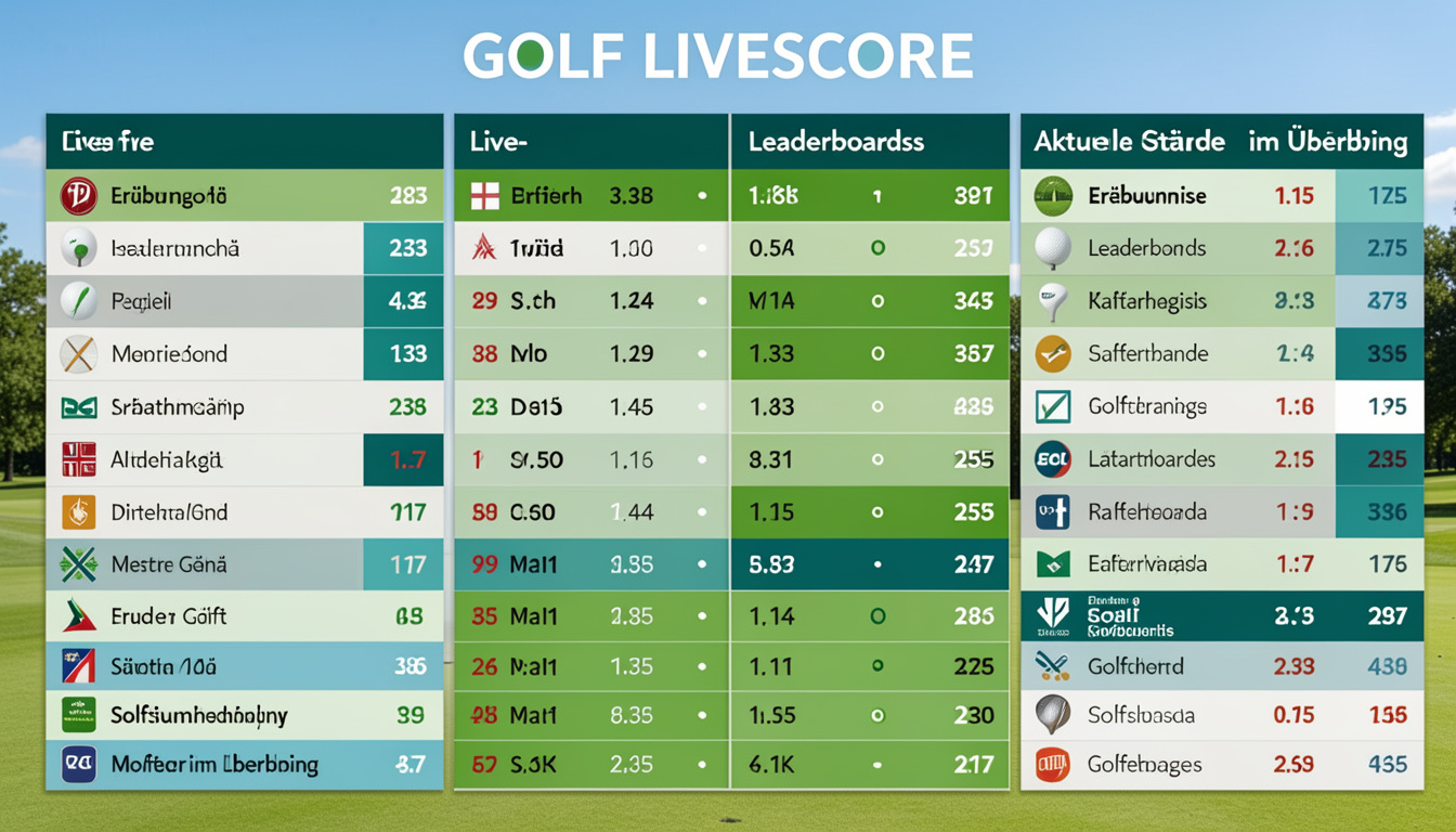 golf livescore